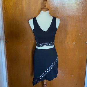 Express black two piece outfit